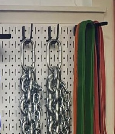 1-1/4in Slotted Metal Pegboard Handle Bracket - 10-HH-2050