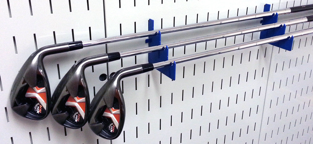 Gym Pegboard Rod Bracket Pair