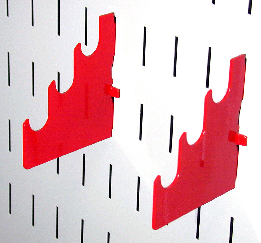Slot Peg Hooks for Holding Round Rods