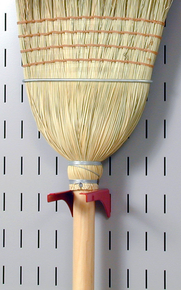 Pegboard Hook for Hanging Brooms on Peg Boards
