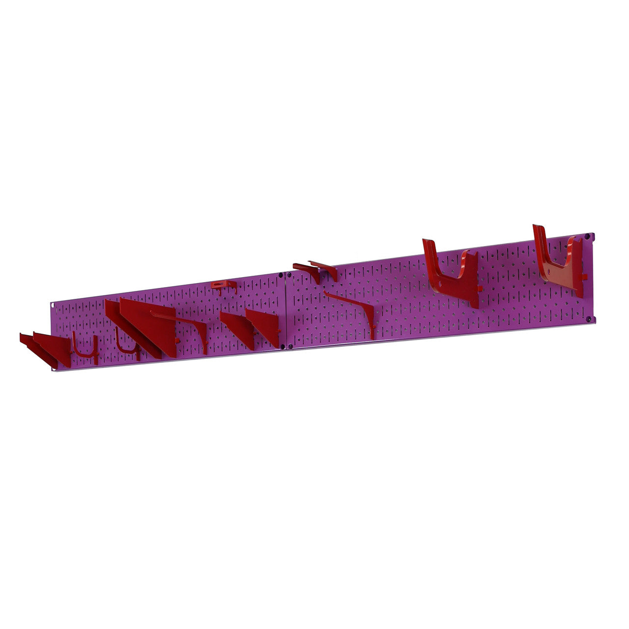 Painted Purple Pegboard