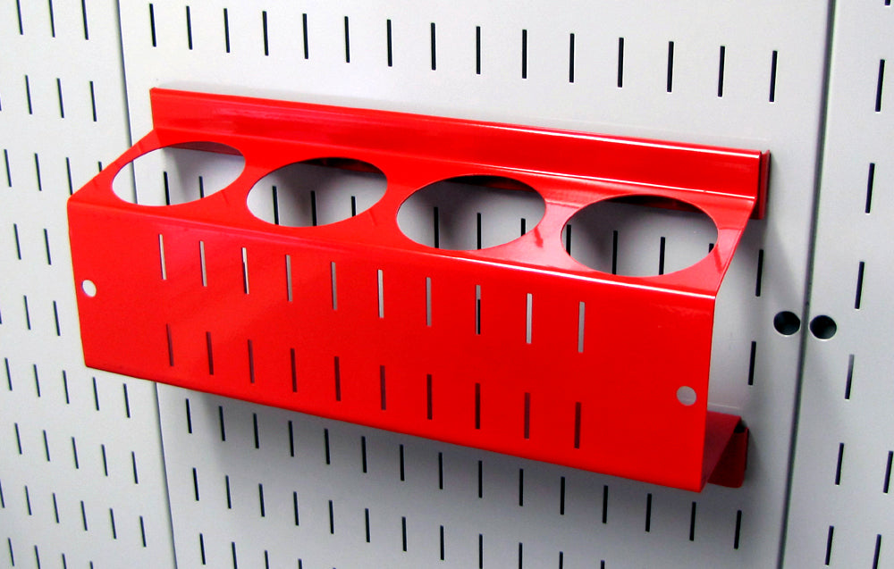 Slotted Metal Pegboard Aerosol Spray Can Holder - ASM-CH-014