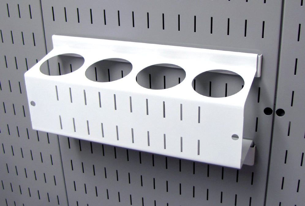 Slotted Metal Pegboard Aerosol Spray Can Holder - ASM-CH-014