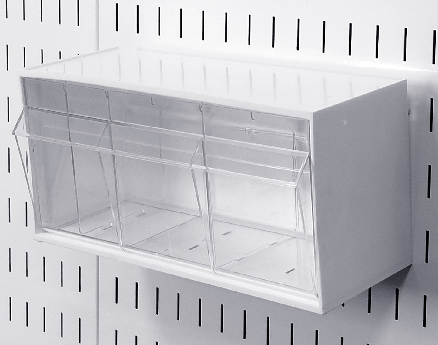 Pegboard Plastic Tip-Out Bin - 10-QTB-410