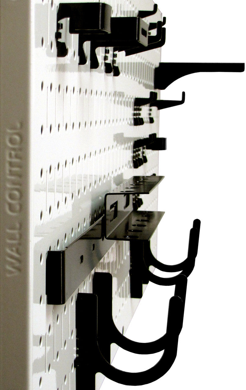 Cream colored metal pegboard popular colored pegboard