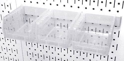 Pegboard Bins for Small Parts Organizers