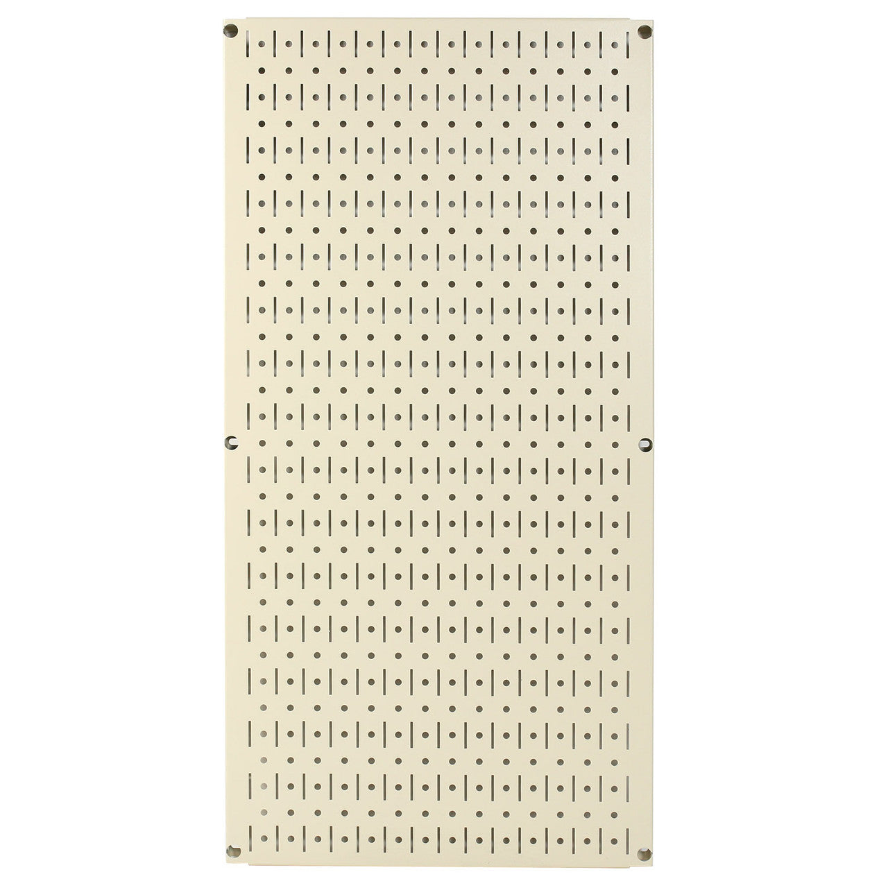 Matte Desert Sand Flat Finish Metal Pegboard