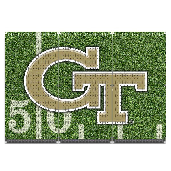 Georgia Tech Functional Wall Art Pegboard Storage Organizer