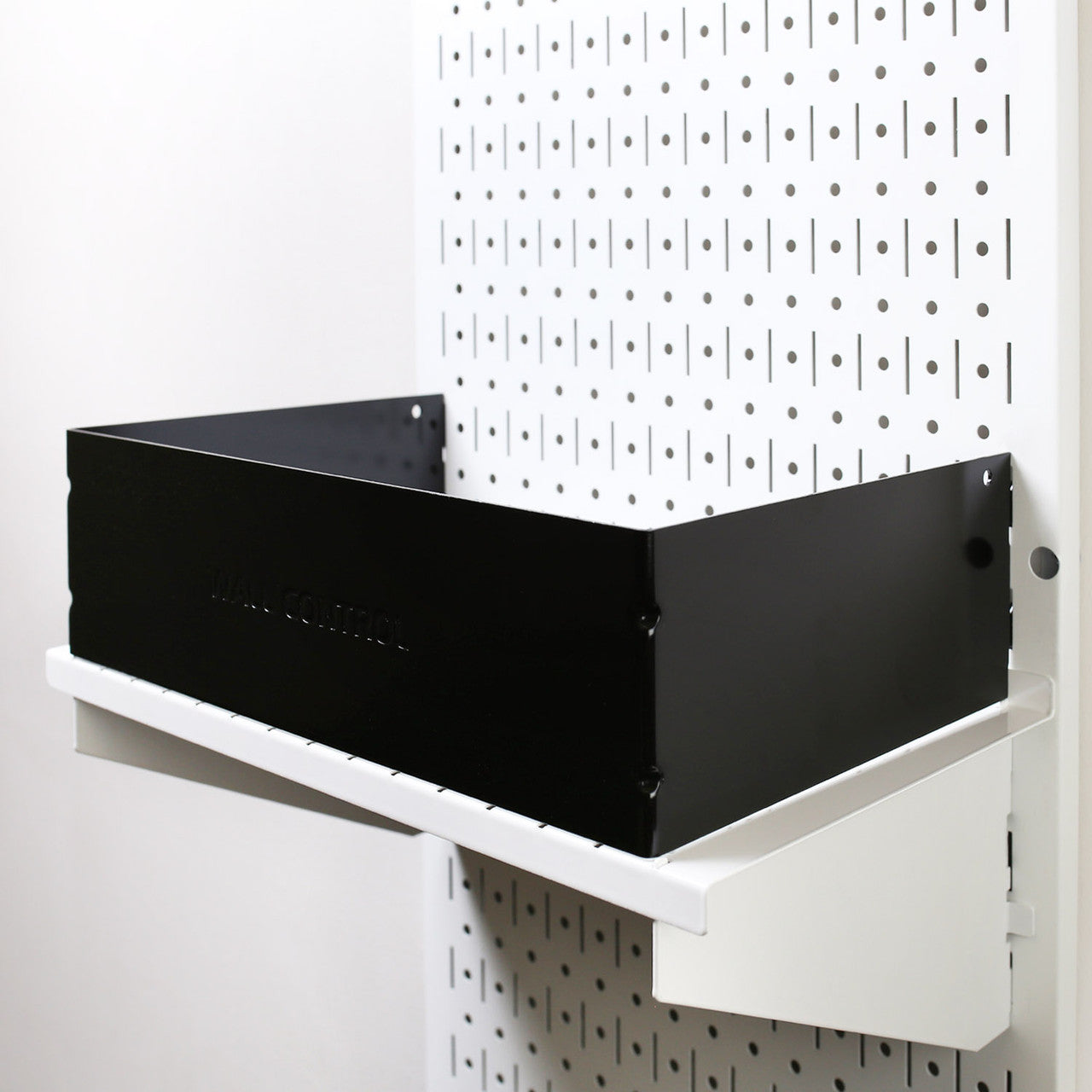 Pegboard Shelf with Lip