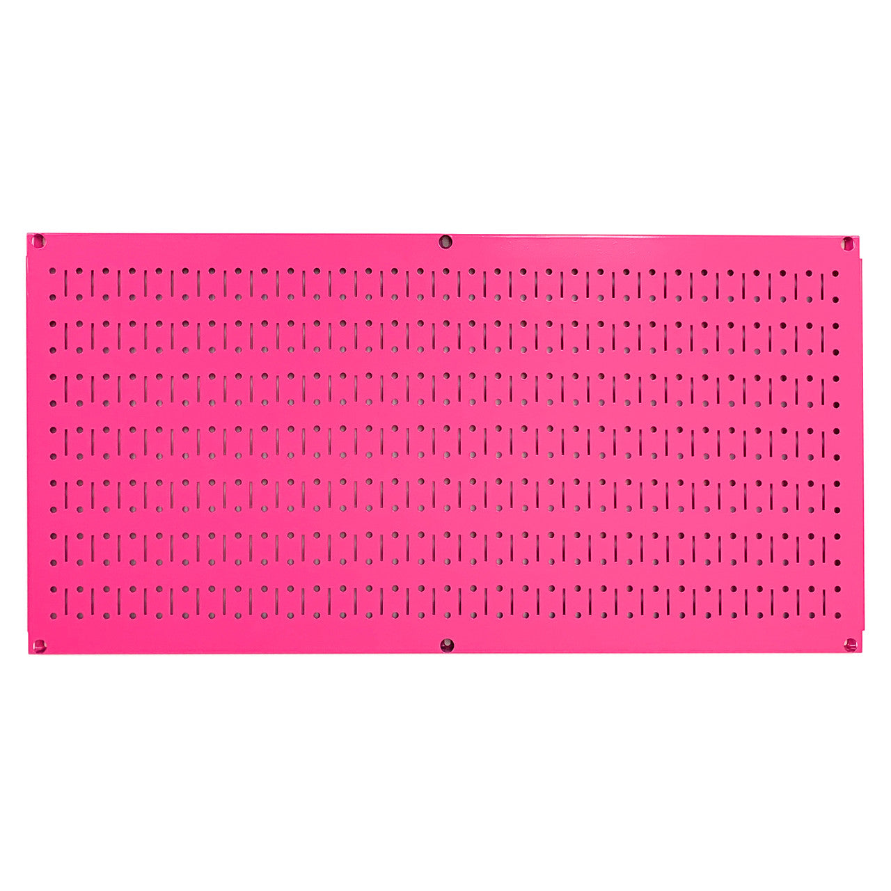 Pink Metal Pegboards Horizontal