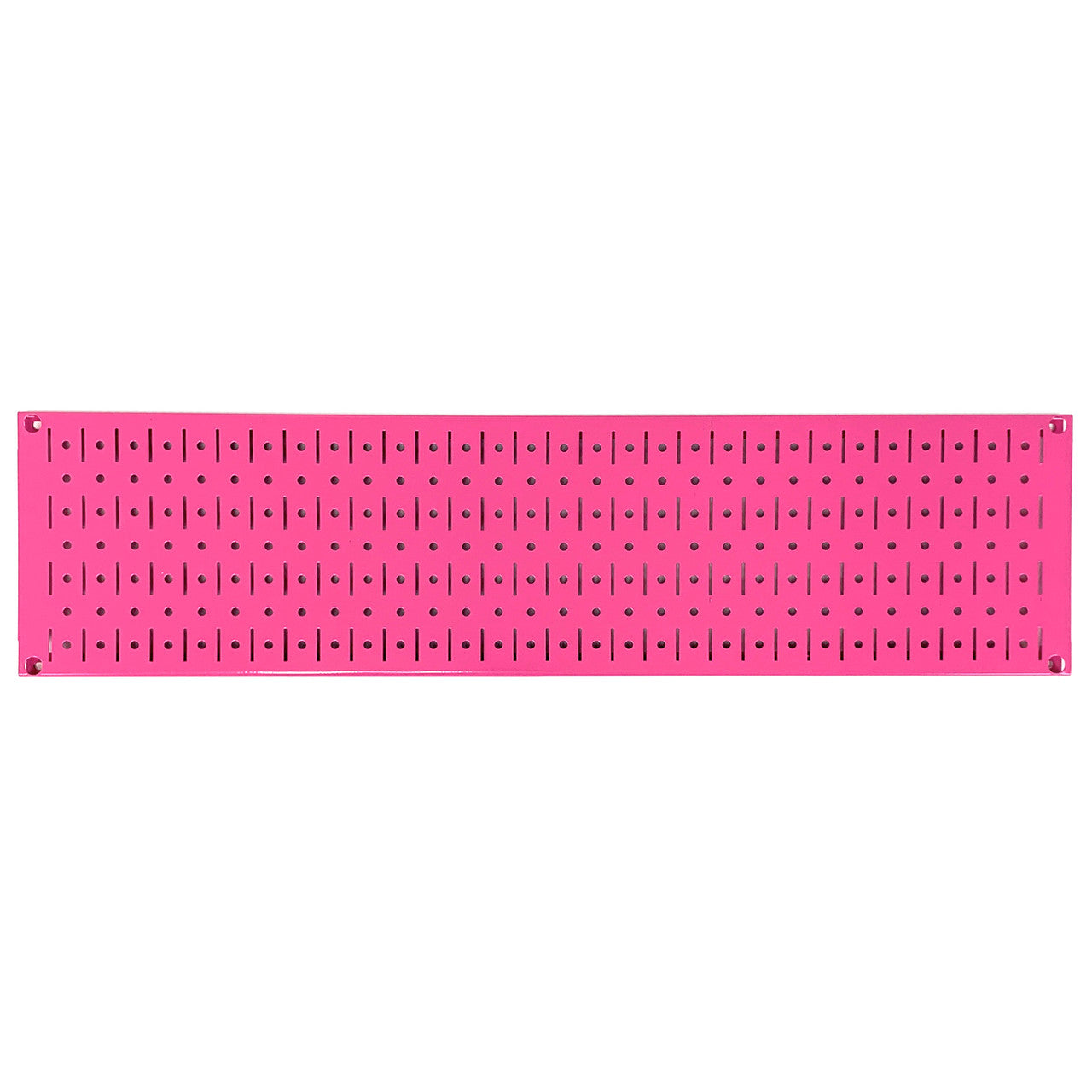 Pink Narrow Metal Pegboard