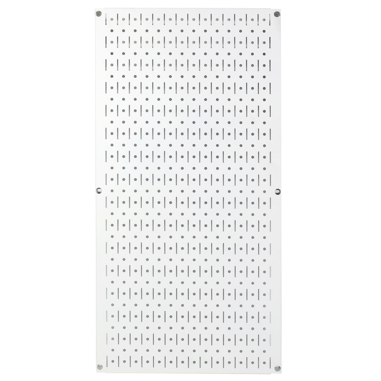 Matte White Metal Pegboard