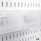 Clear Bins for Pegboard Bins Hanging Plastic Pegboard Bins