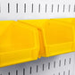 Bright Color Bins for Pegboard Bins Hanging Plastic Pegboard Bins