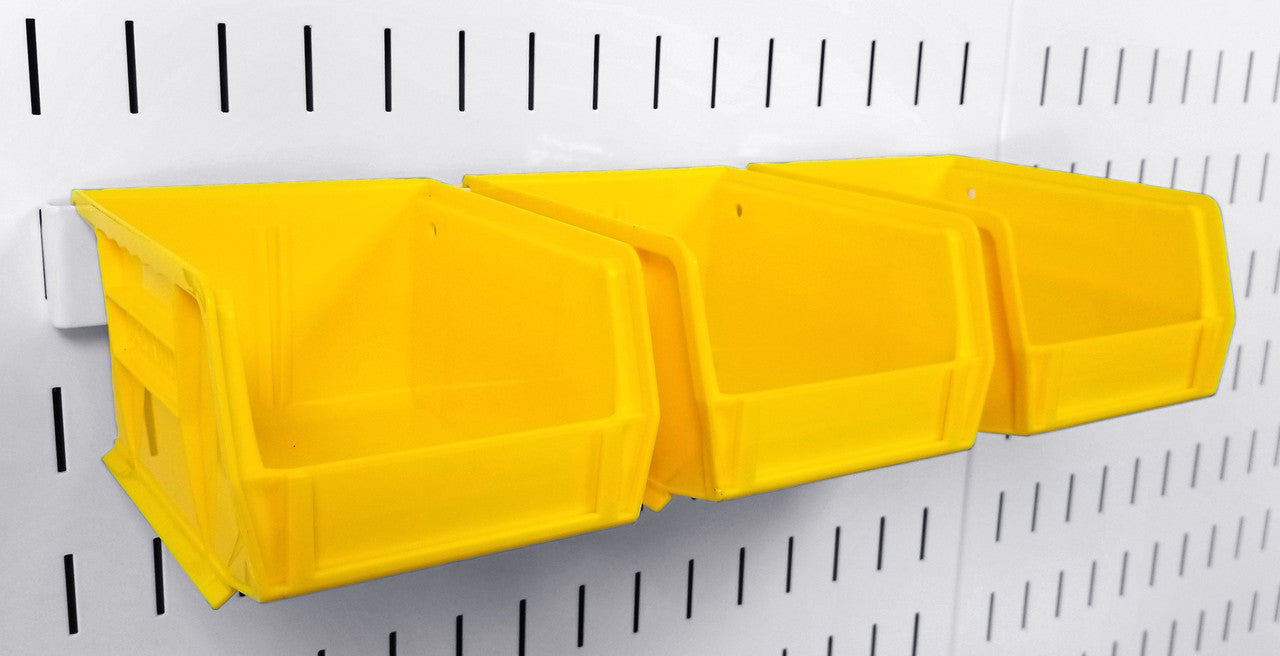 Bright Color Bins for Pegboard Bins Hanging Plastic Pegboard Bins