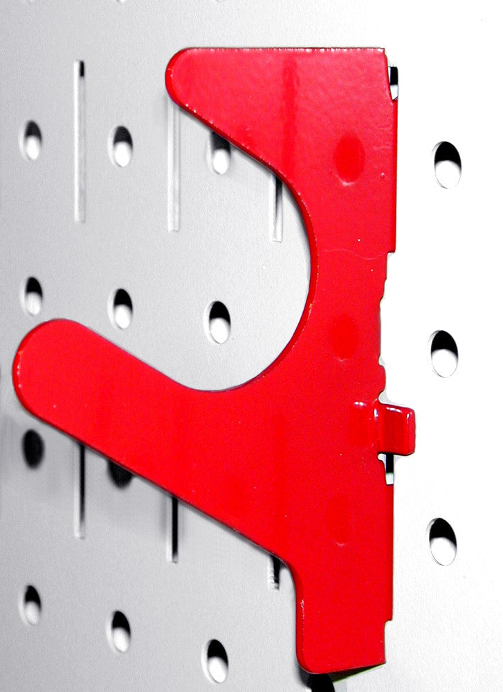 Red Peg Hook for Pegboard