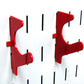 Red Pegboard Hooks