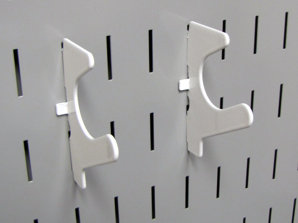 White Pegboard Hooks