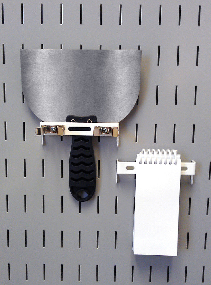 Pegboard Bracket with Clip on Gym Pegboard Peg Board