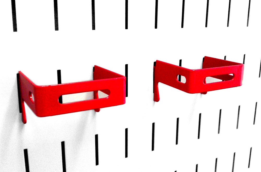 Red Pegboard Bracket