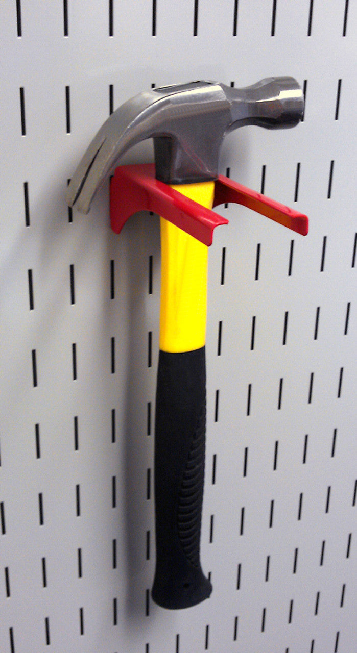 Slotted Peg Hook for Hammer on Gym Pegboard