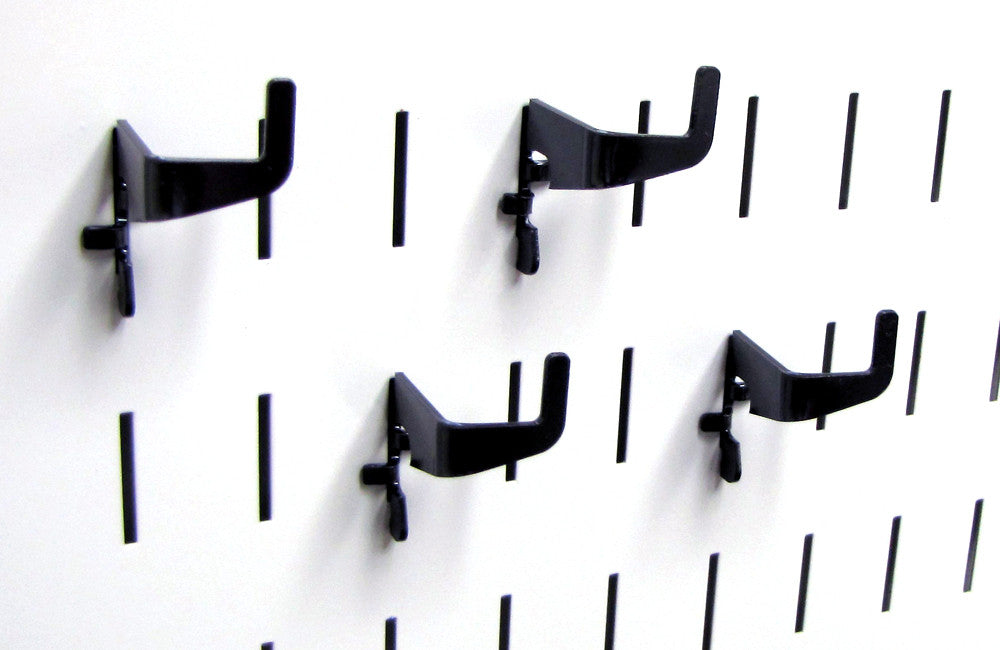 Black Gym Pegboard Hooks