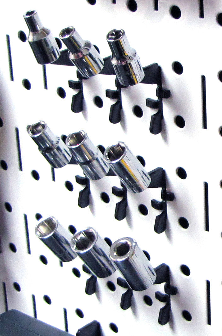 Small Pegboard Peg Clips for Sockets