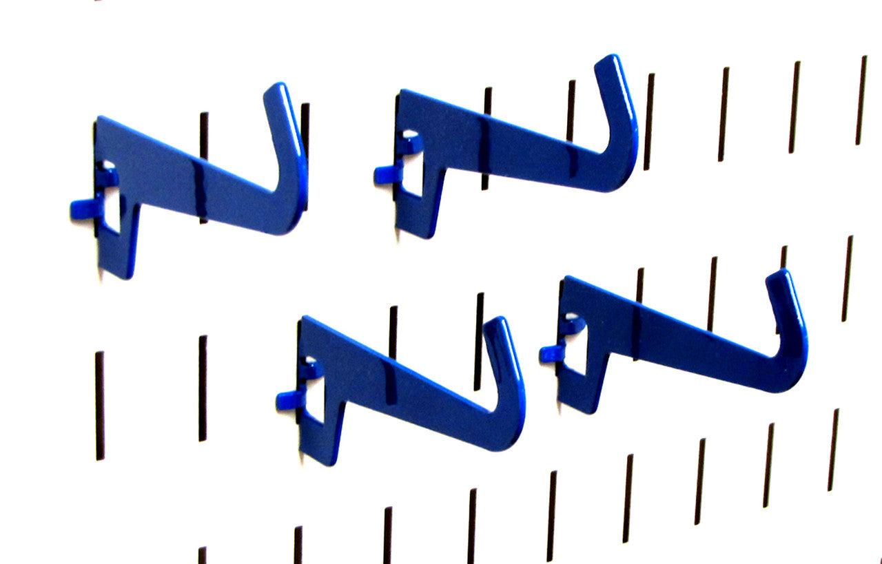 Peg Hooks with Curve Slotted Pegboard