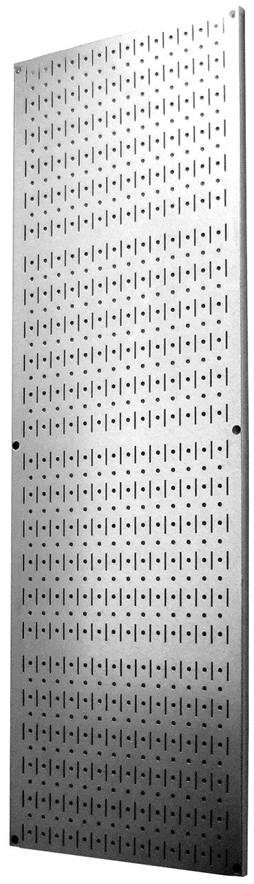 48 Inch Tall Pegboard Panel - 4 Foot Galvanized Steel Peg Board
