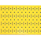 Yellow Peg Board Colored Painted Pegboards