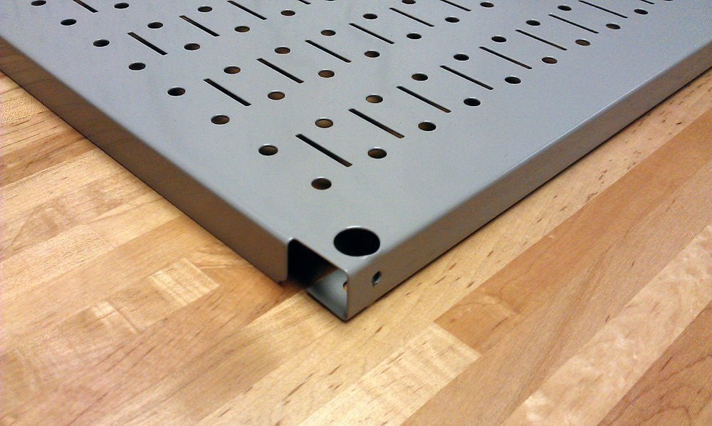 Mounting holes on Pegboard Panels