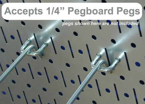 Round Hole Pegboard Panels with Slots