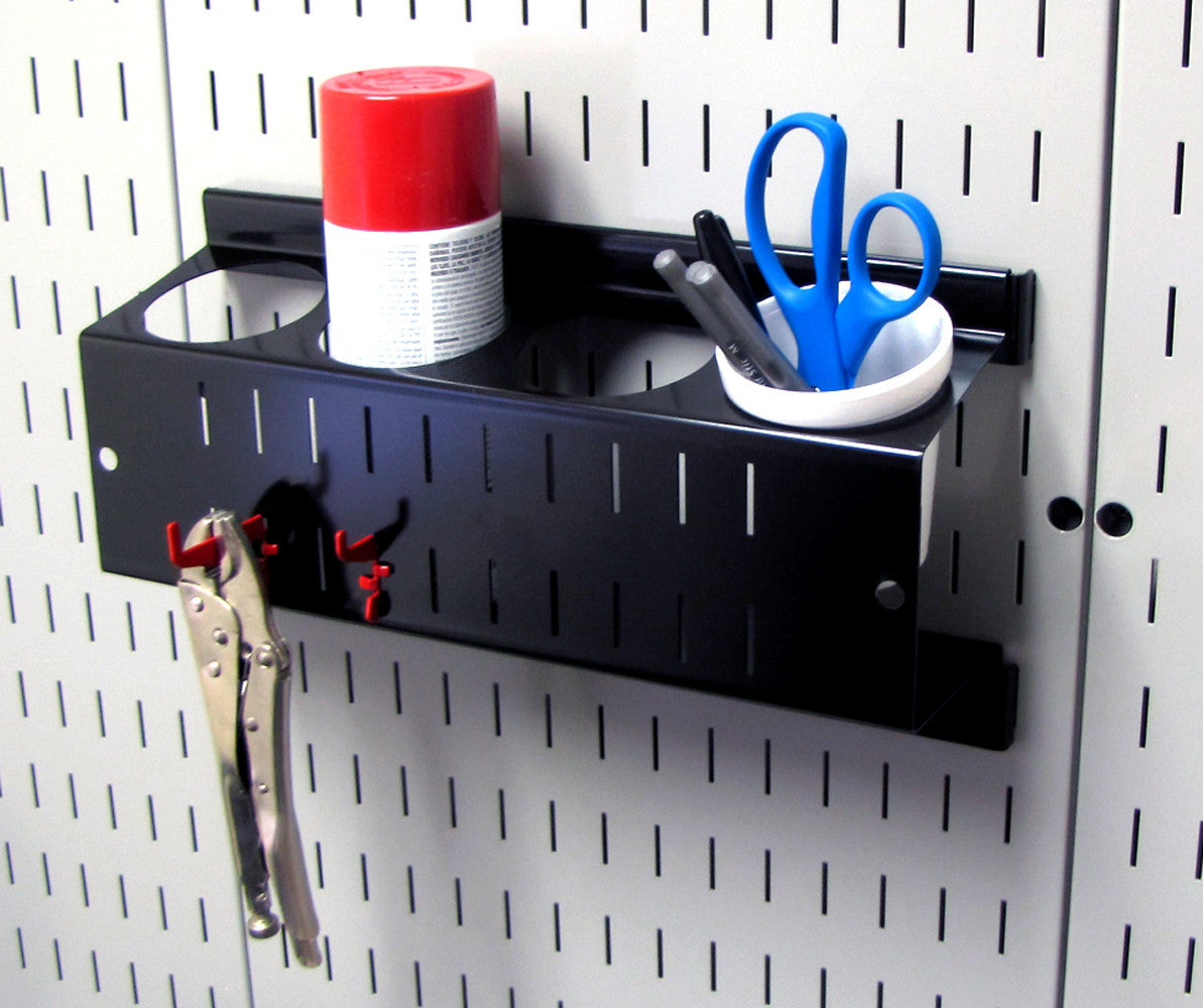 Slotted Pegboard Aerosol Can Holder Pegboard Cup Holder