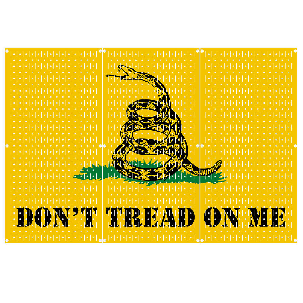 Don't Tread On Me Tool Storage Pegboard