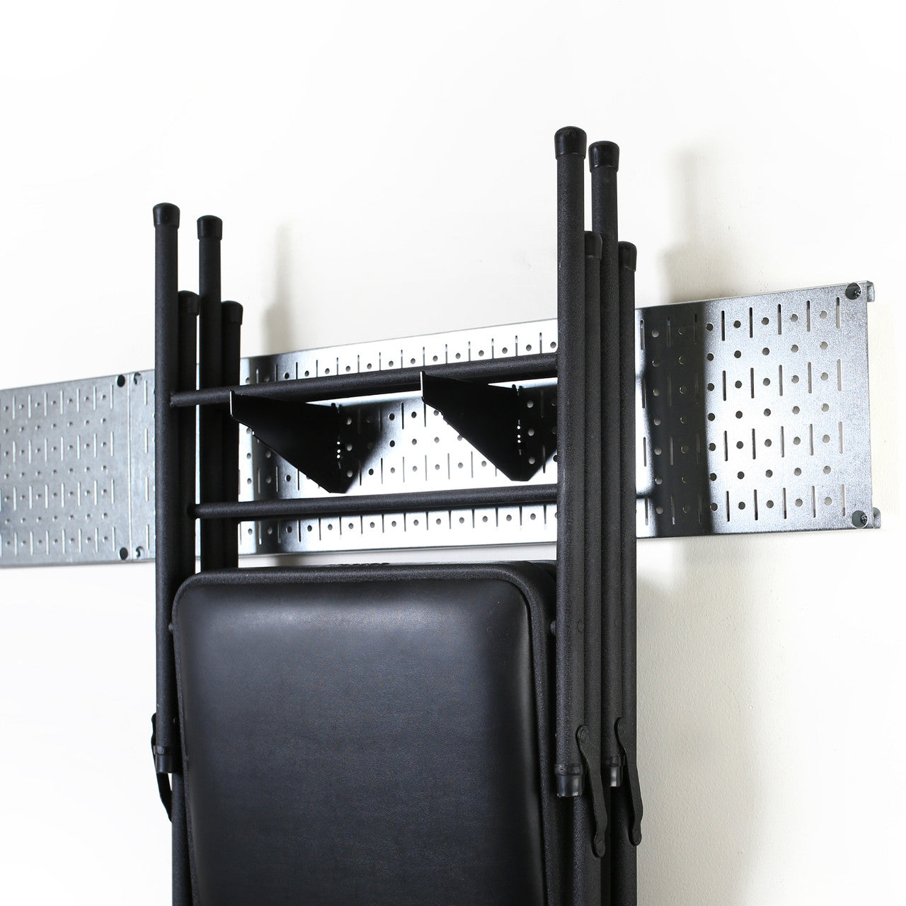 Hanging Folding Chair Storage Pegboard Rack