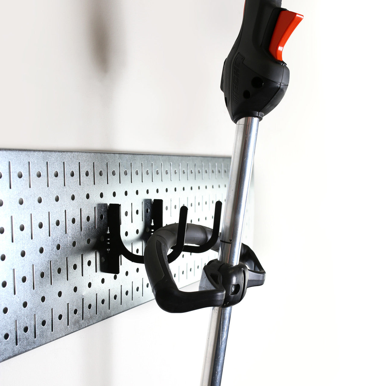 Best Hook for Hanging Weed Eaters, Trimmers, Edgers and Lawn Equipment on Pegboard
