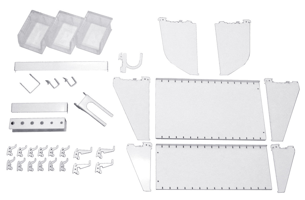 Pegboard Workstation Accessory Kit