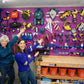 Mother Daughter Projects - Steph and Vicki Unveil their new Purple Metal Pegboard Setup