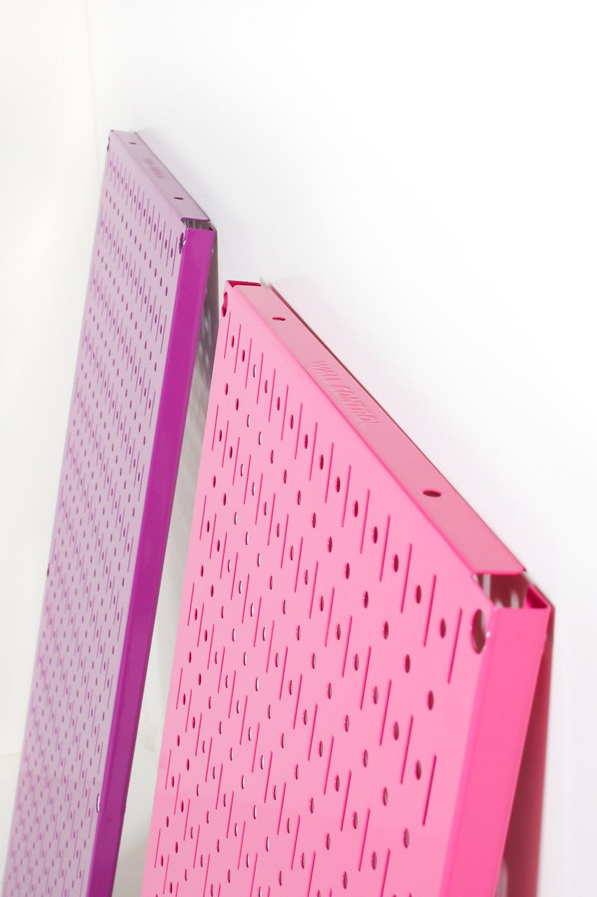Pink Pegboard Side Next to Purple Pegboard