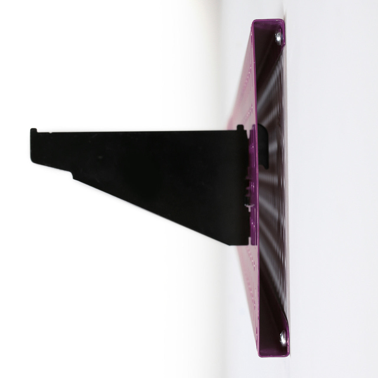 Purple Metal Peg-Board Rack