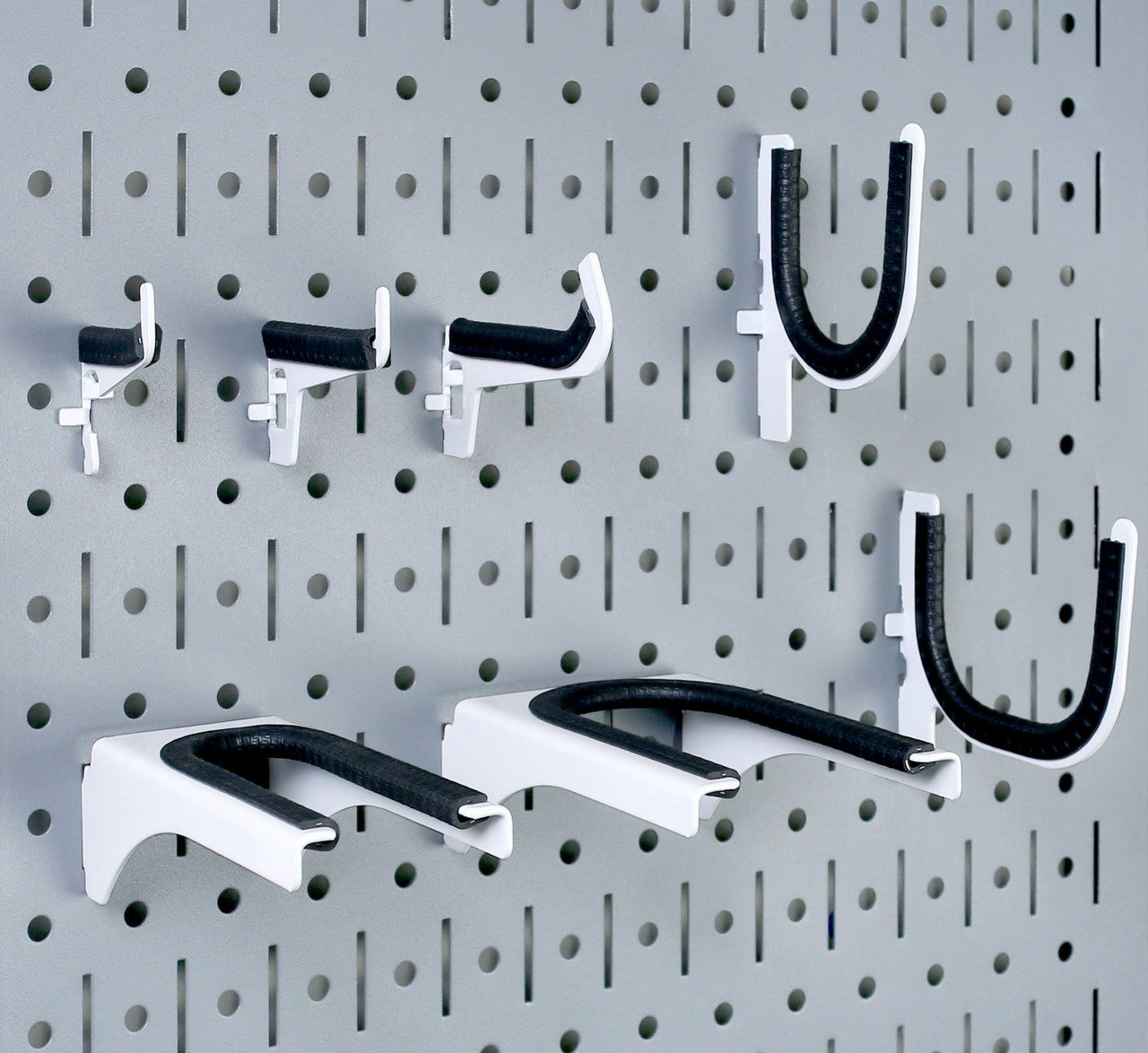 Gym Pegboard Rubber Coated Hooks
