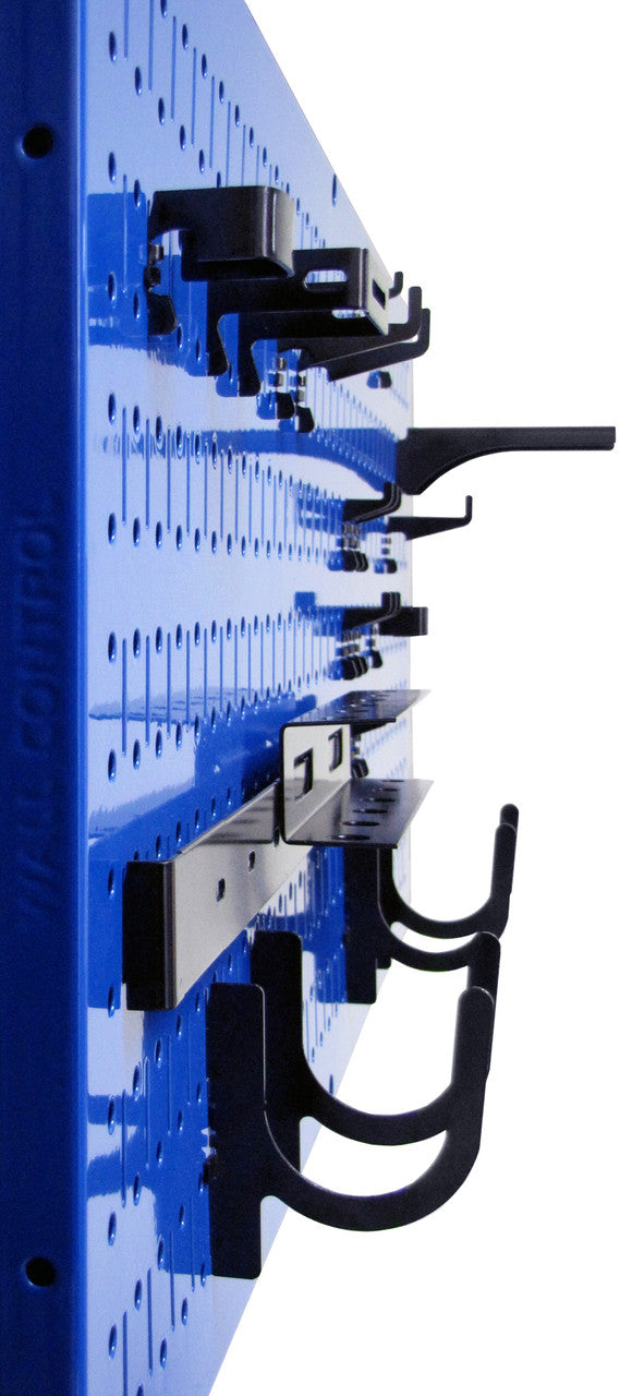 Modular Blue Peg Board Panels