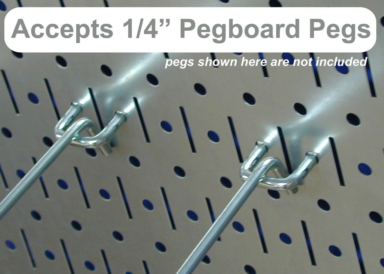 Round Peg Pegboard Strip Rail Racks