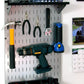 Slotted Wall Panels for Garage Tool Storage