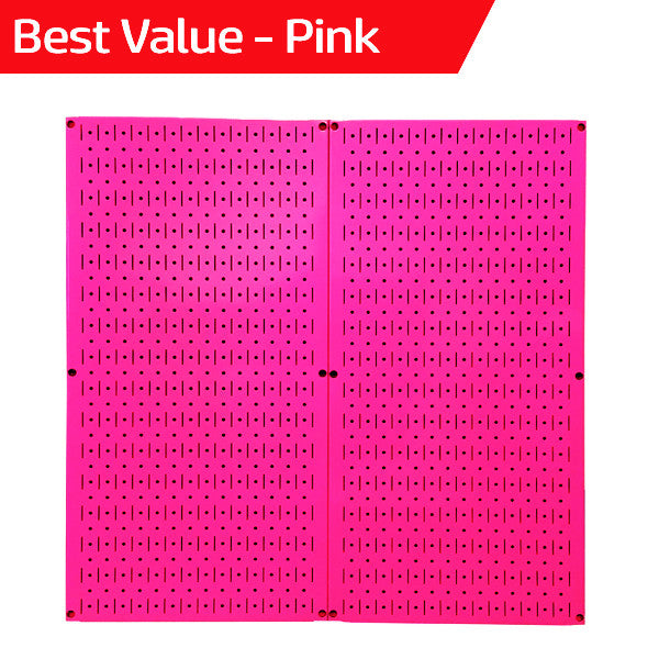 Best Seller Pink Pegboard - Gym Pegboard Best Value Pink Metal Peg Boards