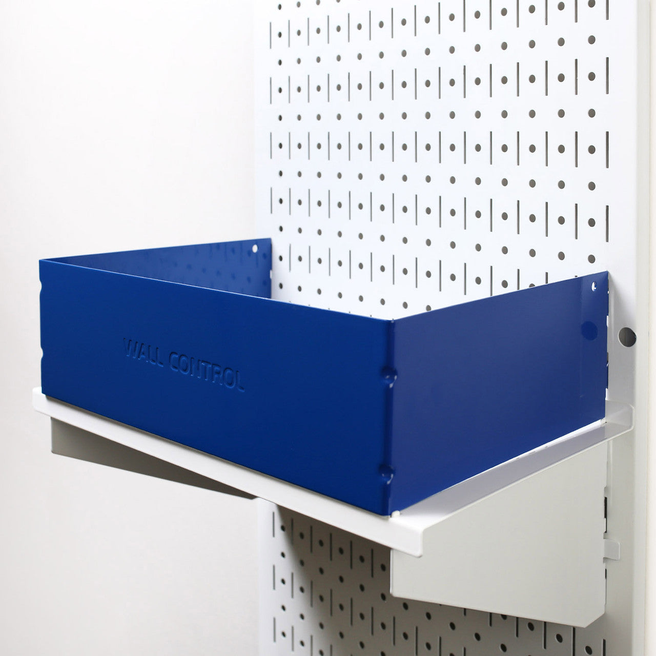 Gym Pegboard Shelf Guard and Wall Containment Stabilizing Bracket