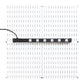 2 Foot Long Pegboard Power Strip Outlet