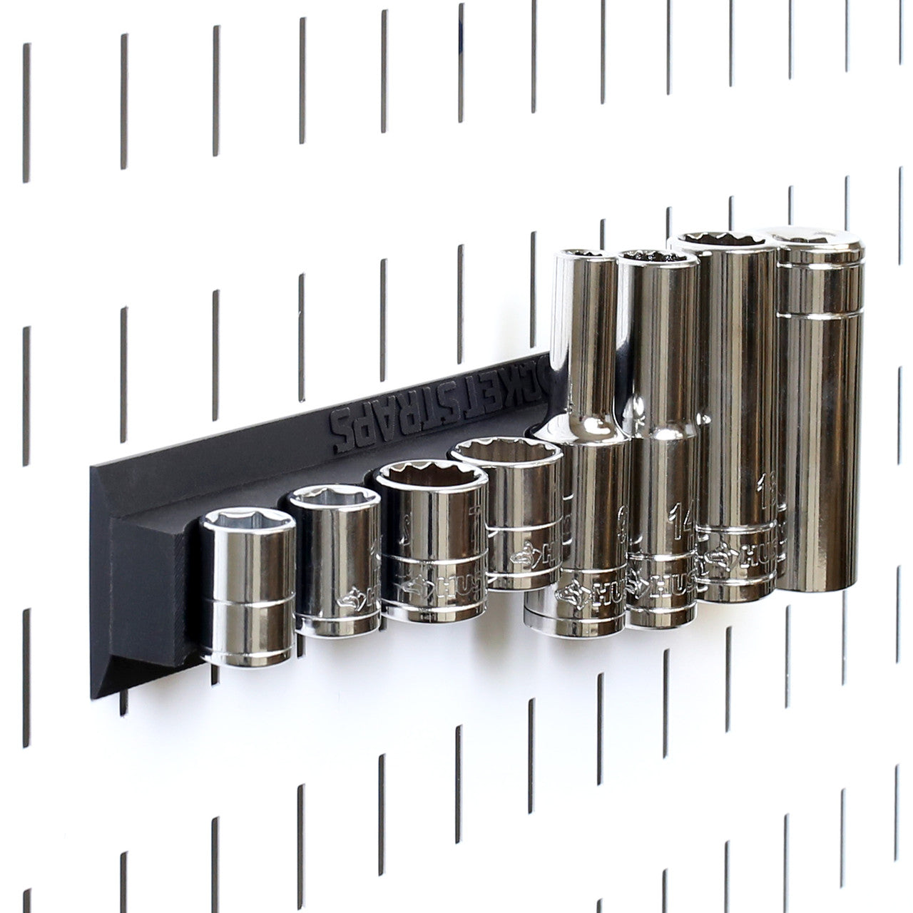 Magnetic SAE Metric Drive Socket Holder