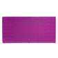 Purple Metal Pegboard Horizontal