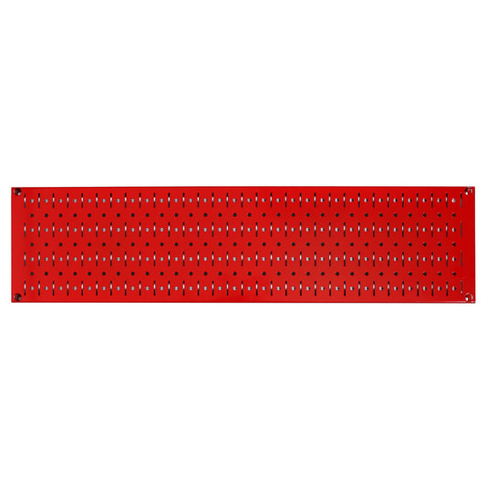 Red Pegboard for Small Spaces
